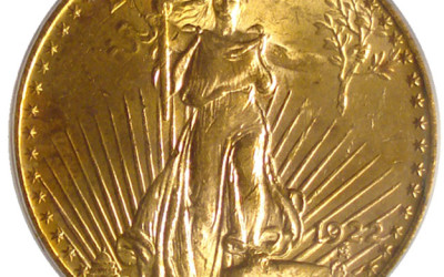 Featured! 1922 $20 Saint-Gaudens Gold Piece!